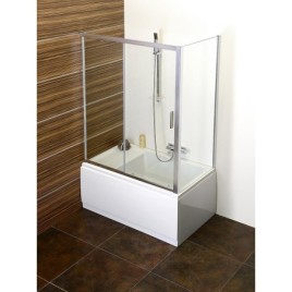 JAZZ Bain avec assise 120x75cm, Blanc