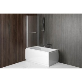 JAZZ Bain avec assise 120x75cm, Blanc