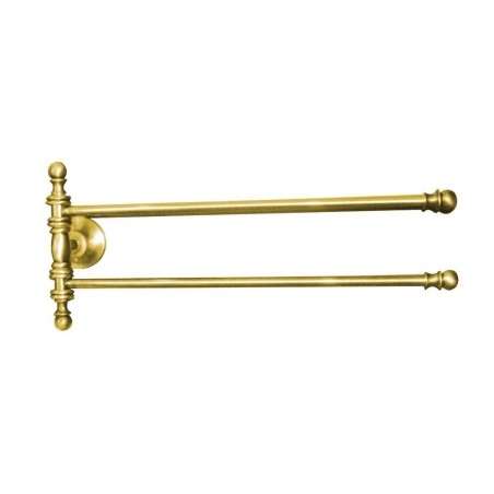 PERLA porte-serviette réglable 390mm, or