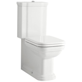 WALDORF Fermer Toilettes, blanc-chrome