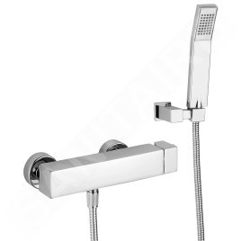 Paffoni Level - Mitigeur de douche avec accessoires, chrome LEC168DCR