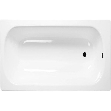 Bain émaillé 105x65cm, blanc