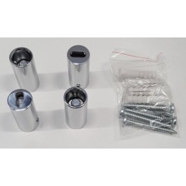 Supports de montage DORLION, chrome