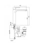 Paffoni Green - Mitigeur de lavabo avec vidage, chrome GR085CR