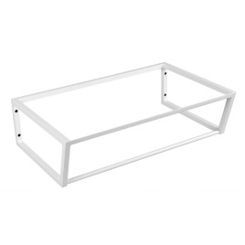 Console SKA sous lavabo 750x200x460mm, tapis blanc