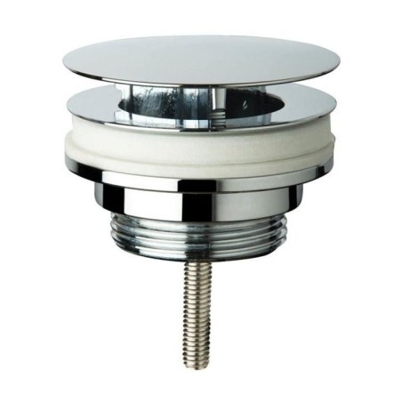 Déchets de lavabo 5/4“, (H) 10-55mm, grand plug/chrome