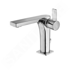 Paffoni Rock - Mitigeur de lavabo avec vidage, chrome RO075CR
