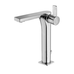 Paffoni Rock - Mitigeur de lavabo avec vidage, chrome RO085CR