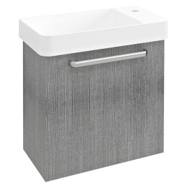 LATUS VIII Vanity Unit 51x50x28cm, chêne argenté