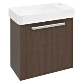LATUS VIII Cabinet de bassin 51x50x28cm, Rustique de pin
