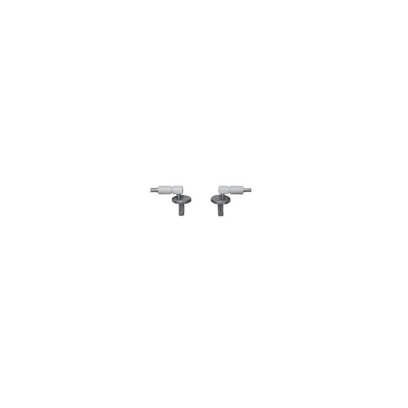 NORM Charnières pour siège toilette MS86N11, chrome