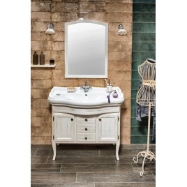 Salle de bain RETRO 100, vieux blanc