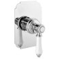 Sapho Vienna - Mitigeur de douche encastré, avec corps d’encastrement, chrome VO041