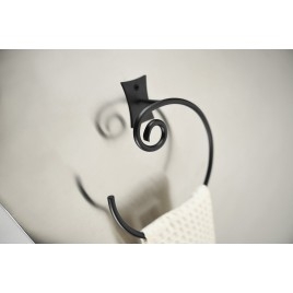 Porte-serviettes REBECCA, noir