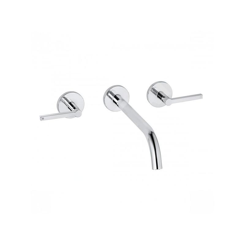 Kludi Nova Fonte - Mitigeur de lavabo encastré, 3 trous, chrome 201460515