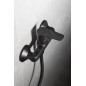 Aqualine Lotta - Mitigeur de douche, noir mat LT611B
