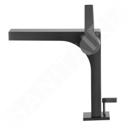 Keuco Edition 11 - Mitigeur de lavabo avec bonde, chrome noir 51102130000