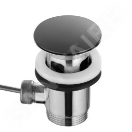 Keuco Edition 11 - Mitigeur de lavabo avec bonde, chrome noir 51102130000