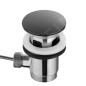 Keuco Edition 11 - Mitigeur de lavabo avec bonde, chrome noir 51102130000