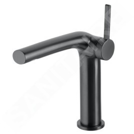 Keuco Edition 400 - Mitigeur de lavabo, chrome noir 51502130100
