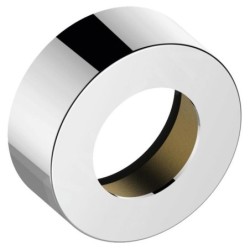 Keuco IXMO - Rosace de rallonge 35 mm, avec indication rouge/bleue, chrome 59551010381