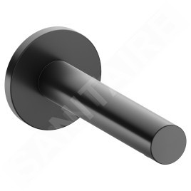 Keuco IXMO - Bec de remplissage pour baignoire, chrome noir brossé 59545130001