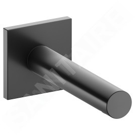 Keuco IXMO - Bec de remplissage pour baignoire, chrome noir brossé 59545130002