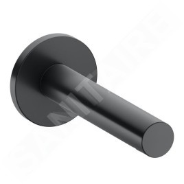 Keuco IXMO - Bec de remplissage pour baignoire, chrome noir brossé 59545130101