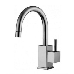 Paffoni Level - Vanne de lavabo, inox LEA091ST