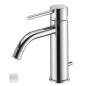 Paffoni Light - Mitigeur de lavabo avec vidage, blanc mat LIG075BO