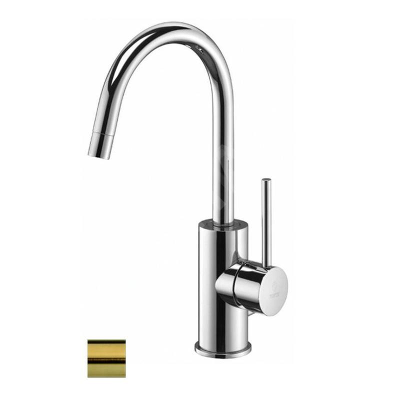 Paffoni Light - Mitigeur de lavabo, doré brossé LIG078HGSP