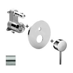 Paffoni Light - Mitigeur encastré pour 2 sorties, inox LIGBOX015ST/M