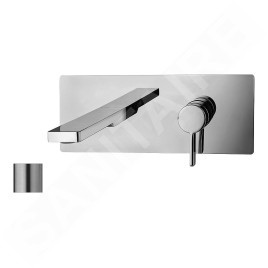 Paffoni Rock - Mitigeur de lavabo encastré avec corps, inox RO104ST