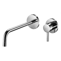 Paffoni Stick - Mitigeur de lavabo encastré, installation de 2 trous, chrome SK104CR70