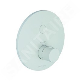 Paffoni Compact Box - Mitigeur de douche thermostatique encastré, blanc mat CPT013BO