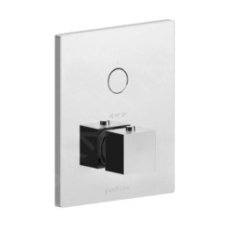 Paffoni Compact Box - Mitigeur de douche thermostatique encastré, chrome CPT513CR