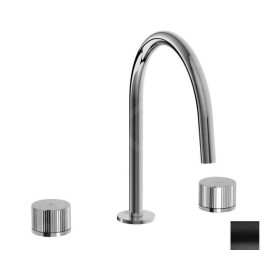 Paffoni Jo - Mitigeur de lavabo avec vidage, noir mat JO053NO