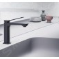 Paffoni Tilt - Mitigeur de lavabo, noir mat TI071NO
