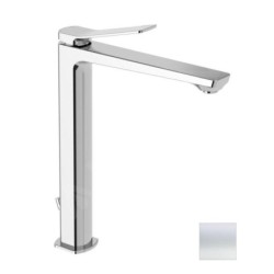 Paffoni Tilt - Mitigeur de lavabo avec vidage, blanc mat TI085BO