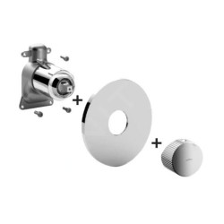 Paffoni Jo - Mitigeur de douche encastré, chrome JOBOX010CR