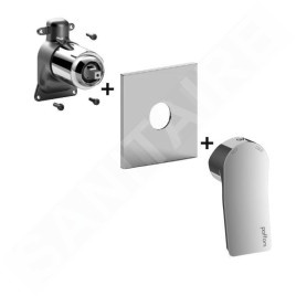 Paffoni Tilt - Mitigeur de douche encastré, chrome TIBOX010CR