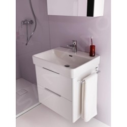 Laufen Citypro - Mitigeur de lavabo à levier avec bonde, chrome HF500901100000
