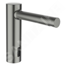 Laufen Twintronic - Mitigeur de lavabo électronique, sans mélangeur, alimentation secteur, inox brossé HF707004423000