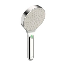 Hansa Activejet - Pommeau de douche Digital 120, avec écran électronique, chrome / gris clair 84310180