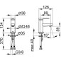 Keuco IXMO - Mitigeur de lavabo, chrome 59504013100