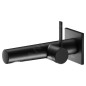 Keuco IXMO - Mitigeur de lavabo encastré, noir mat 59516370102