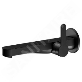 Keuco IXMO - Mitigeur de lavabo encastré, noir mat 59516371301