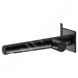 Keuco IXMO - Mitigeur de lavabo encastré, noir mat 59516372102