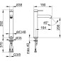 Keuco IXMO - Mitigeur de lavabo, chrome 59510012100
