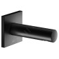 Keuco IXMO - Bec déverseur pour baignoire, noir mat 59545370002